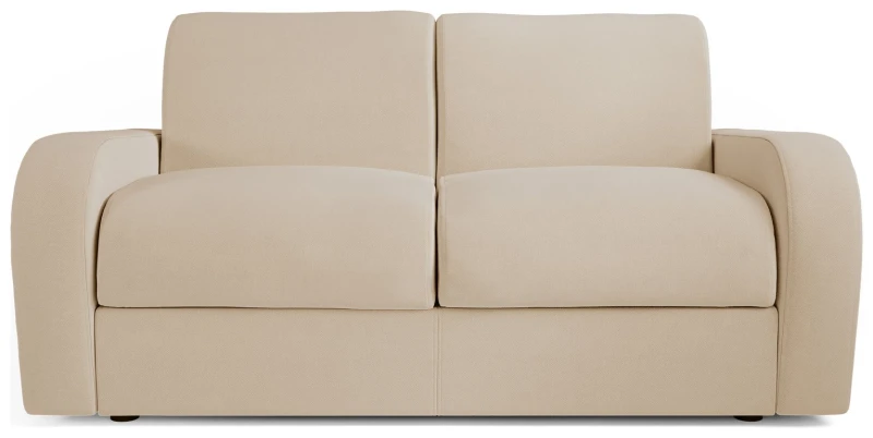 Image of Jay-Be Jay-Be Deco Brushed Twill 2 Seater Sofa Bed with Deep Sprung Mattress linen 2 seater