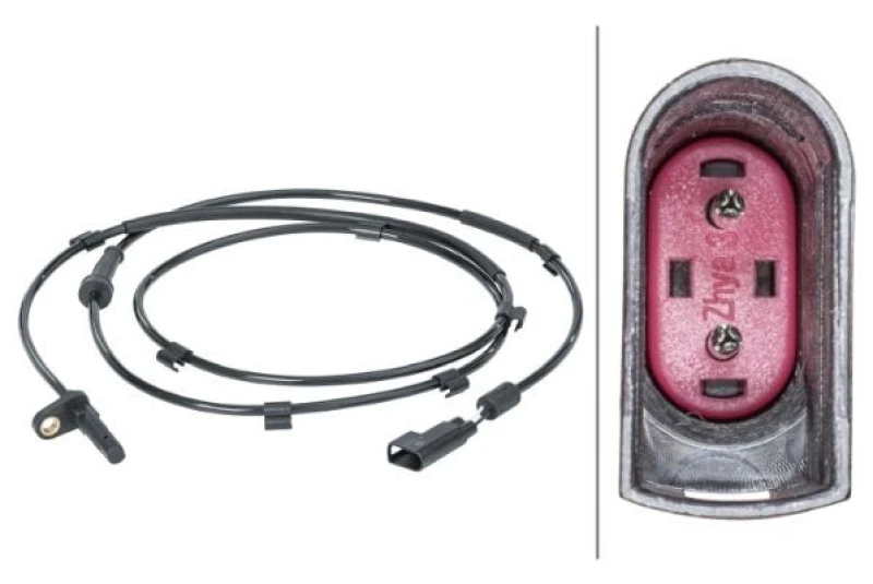 Image of HELLA ABS sensor HELLA 6PU 012 679-901