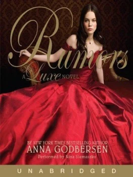 Image of Rumors by Anna Godbersen Book
