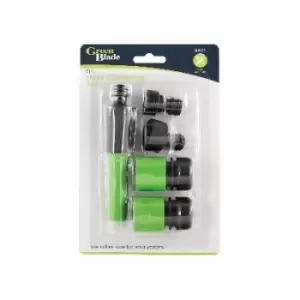 image of Green Blade Hose Connector Set, 5 Piece