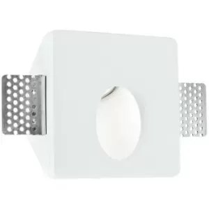 image of Fan Europe ariel Recessed Wall Light White 10x10x5cm