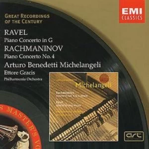 Image of Piano Concerto in G/Piano Concerto No 4 by Maurice Ravel CD Album