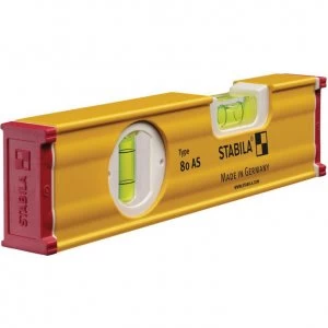 Image of Stabila 80 AS 2 Vial Handy Spirit Boat Level 8" / 20cm