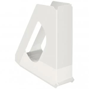 Image of Esselte Europost VIVIDA Magazine File A4 Standard White - Outer carton