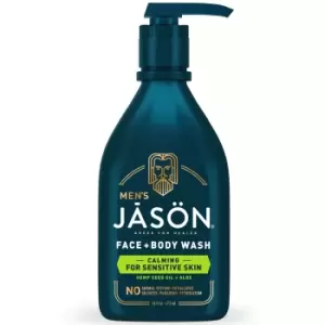 Image of JASON Mens Calming Face and Body Wash 473ml