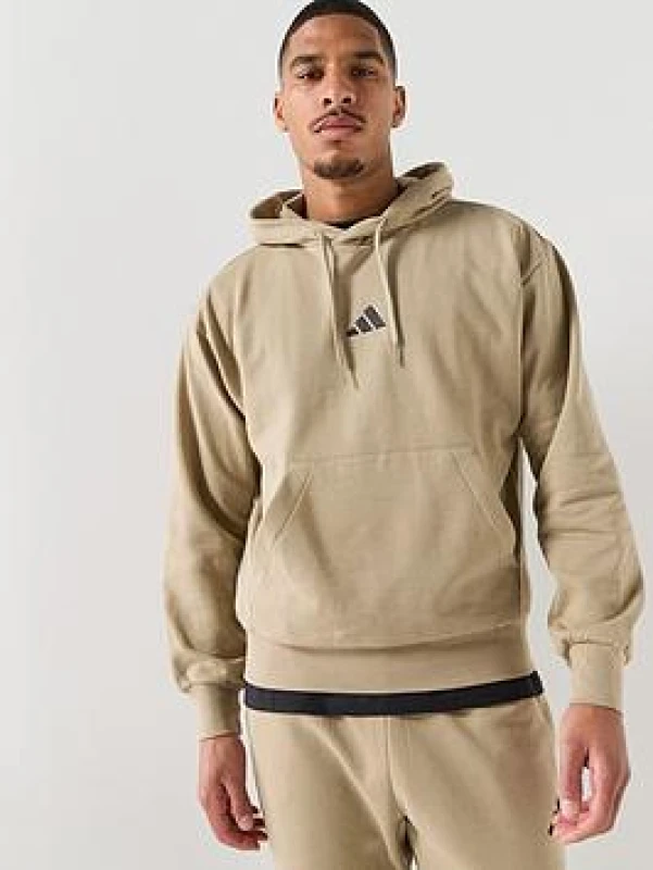 Image of Adidas Hooded sweatshirt adidas Essentials Feelcozy Marron Male 2XL