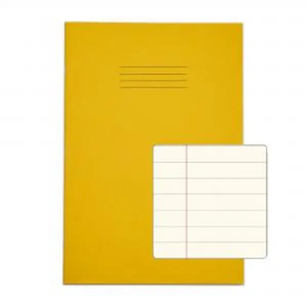 Image of Rhino A4 Special Exercise Book 48 Page Ruled Wide 12mm Feint Lines And EXR14503VC