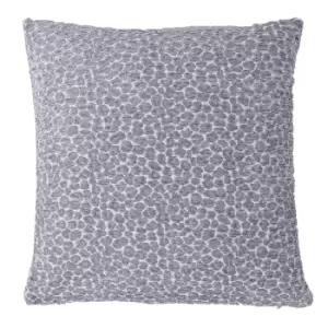 Image of Leo Animal Print Cushion Silver