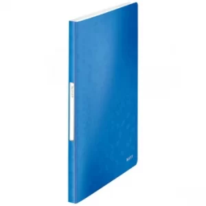 image of Leitz Display Book WOW A4 PP 40 pockets blue