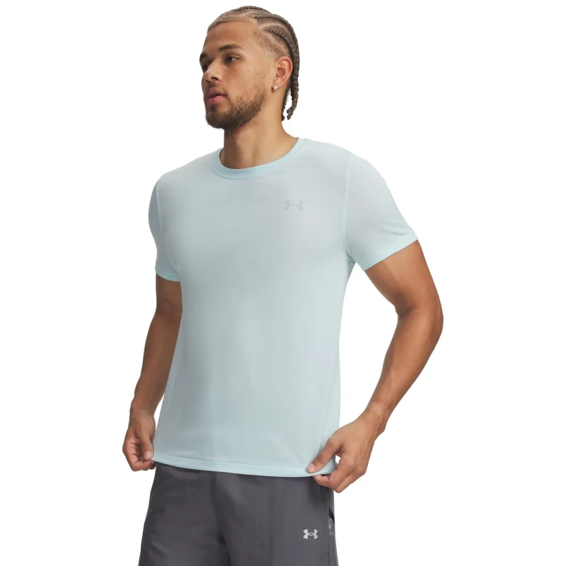 Image of Jersey Under Armour Wool Run Blanc Male L