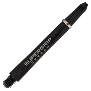 Image of Harrows Super Grip Carbon Shafts Black/Silver - Short