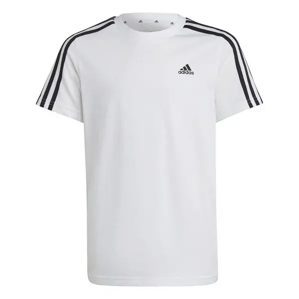 Image of adidas Stripe Essentials T-Shirt Junior Regular Fit T-Shirts 7-8 Years Blue 59509221175