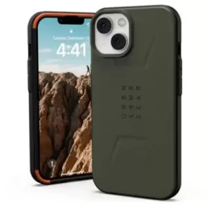 Image of UAG Civilian MagSafe iPhone 14 Hybrid Case - Green