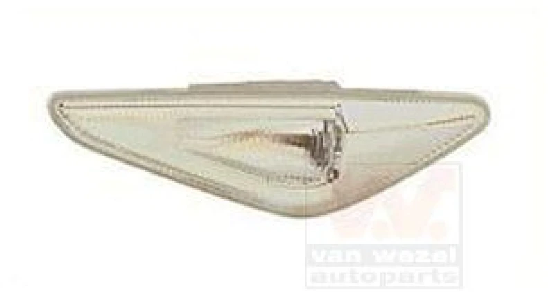Image of VAN WEZEL 0687916 Turn Signal lateral installation, white Indicator (62)