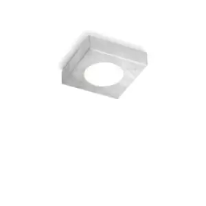 Image of Click Surface Mounted Spotlight - Leaf Silver Finish, 1x GX53
