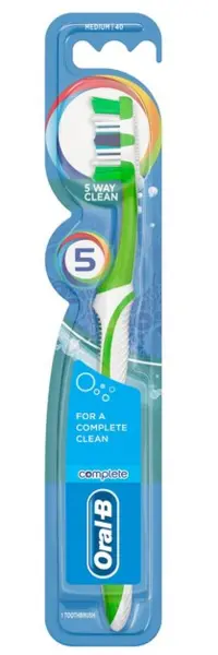Image of Oral B Complete 5 Way Clean 40 Medium Toothbrush