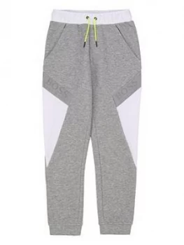 Image of Hugo Boss Blocked Cuffed Sweatpants Grey Size 4 Years Kids