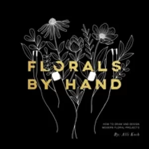 Image of florals by hand how to draw and design modern floral projects