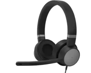 Image of Lenovo Go Wired ANC Headset Head-band Car/Home office USB Type-C Black