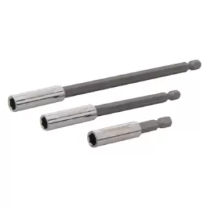 Image of Silverline Magnetic Screwdriver Bit Holder 3pce - 60, 100, 150mm