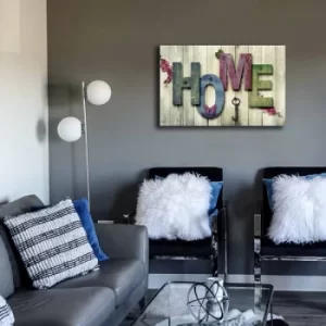 Image of 45702021C-016 Multicolor Decorative Canvas Painting