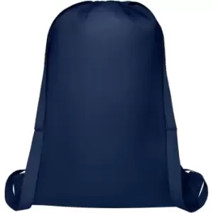 Image of Nadi Mesh Drawstring Bag (One Size) (Navy) - Bullet
