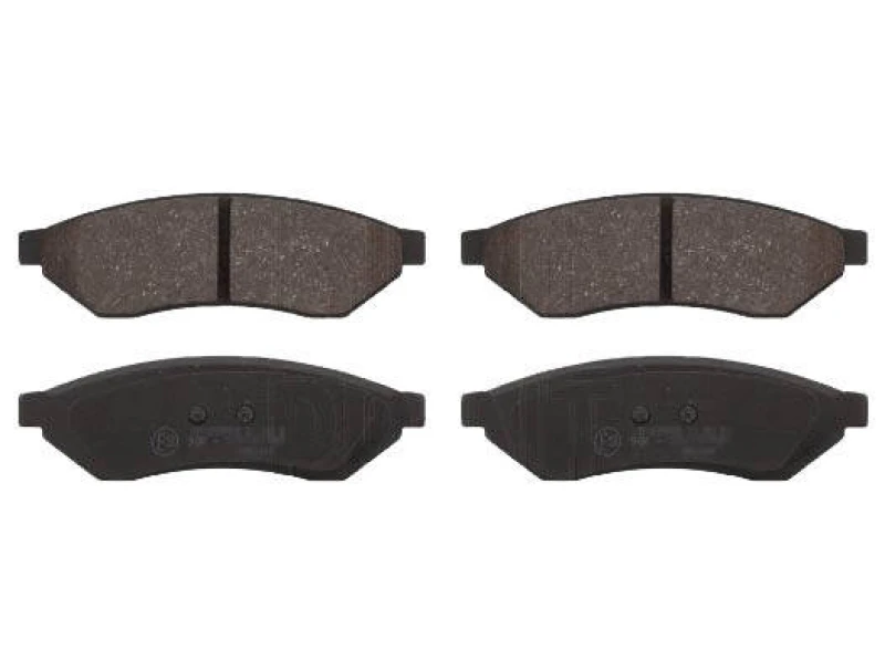 Image of Blue PRINT ADG042144 Brake pad set Rear Axle Brake Pad Set,disc brake (402)