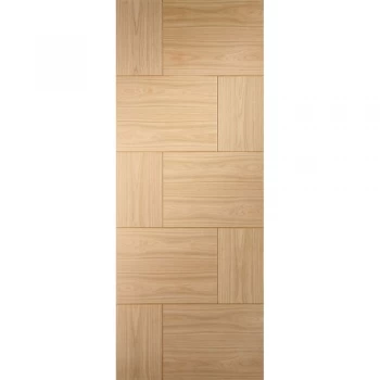 Image of XL Joinery Ravenna Unfinished Oak Internal Flush Door - 1981mm x 838mm (78 inch x 33 inch)