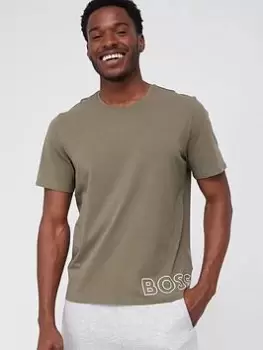 Image of BOSS Bodywear Identity Lounge T-Shirt - Green Size XL Men
