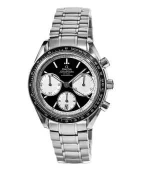 Image of Omega Speedmaster Racing Chronometer Automatic Chronograph Black & Silver Dial Steel Mens Watch 326.30.40.50.01.002 326.30.40.50.01.002