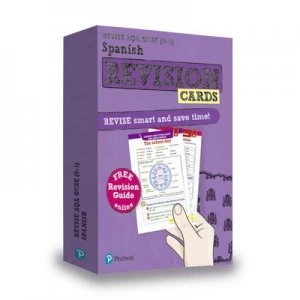 Image of Revise AQA GCSE 9-1 Spanish Revision Cards by