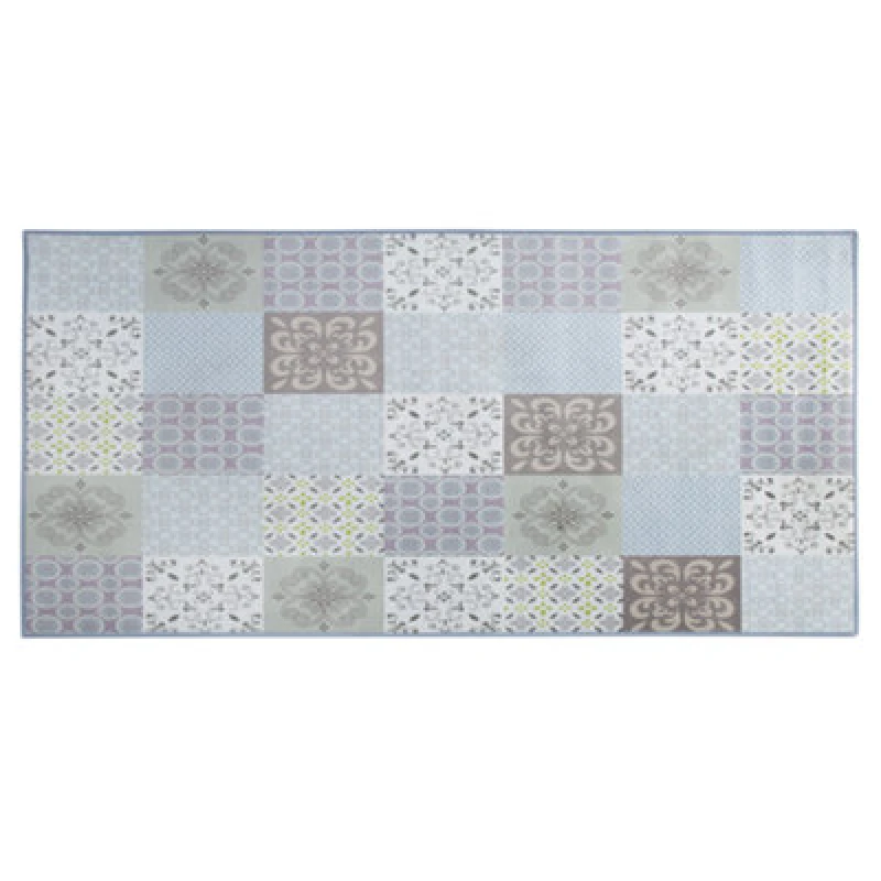 Image of Beliani Rug Inkaya Grey 80 X 150 Cm