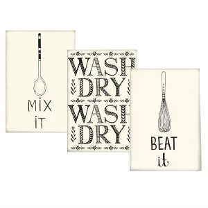 image of Creative Tops Stir It Up Tea Towels - Set of 3