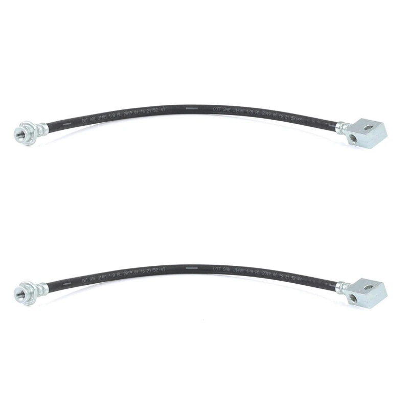 Image of RIDEX 83B0993 Brake Hose Rear Axle, with flange Brake Hose (83)