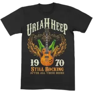 Image of Uriah Heep - Still Rocking Unisex XX-Large T-Shirt - Black