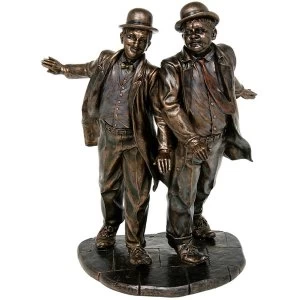 image of Bronze Laurel & Hardy Pose Ornament