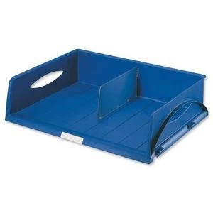 Original Leitz Jumbo Letter Tray Blue