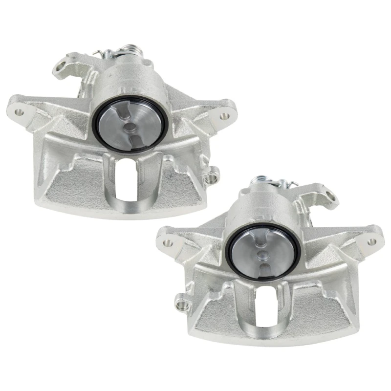 Image of RIDEX 78B1741 Brake caliper Front Axle, without holder Grey Cast Iron Brake Caliper (78)