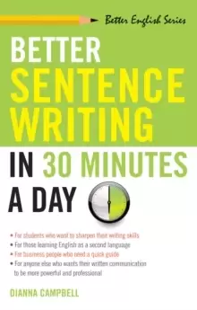 Image of Better Sentence Writing in 30 Minutes a Day