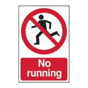 Image of Spectrum Industrial NO Running - PVC (200 x 300mm)