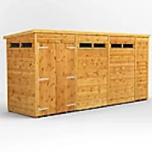 Image of Power Garden Shed 144PPSSDD Golden Brown 14x4