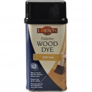 Image of Liberon Palette Wood Dye Light Oak 250ml