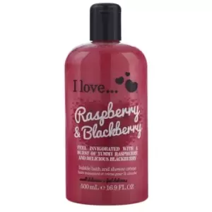 image of I Love Cosmetics Bath & Shower Creme Raspberry & Blackberry 500 ml