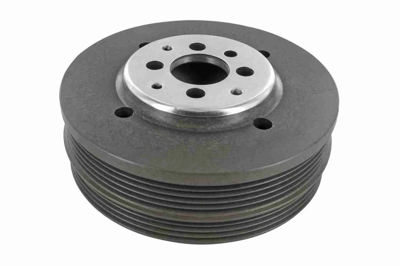Image of VAICO V10-8244 Crankshaft Pulley Ø: 143mm, Number of ribs: 7, Original VAICO Quality Belt Pulley,crankshaft (3213)