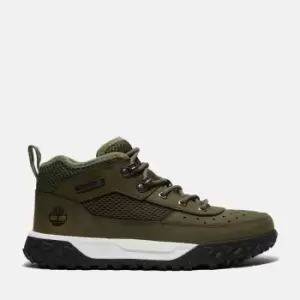 Image of Timberland Greenstride Motion 6 Trainer For Junior In Green Green Kids, Size 3.5