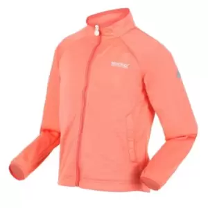 Image of Regatta Junior Highton Lite II Softshell Jacket - Orange
