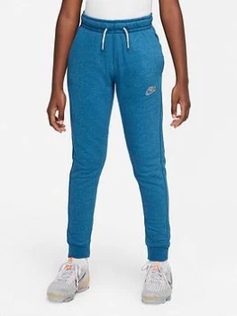 Image of Nike Junior NSW Revival Bottoms - Blue Size L=12-13 Years