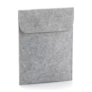Image of BagBase Felt iPad Slip Case (One Size) (Grey Melange)