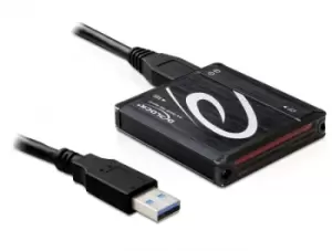 image of DeLOCK USB 3.0 All-in-One card reader USB 3.2 Gen 1 (3.1 Gen 1) Black