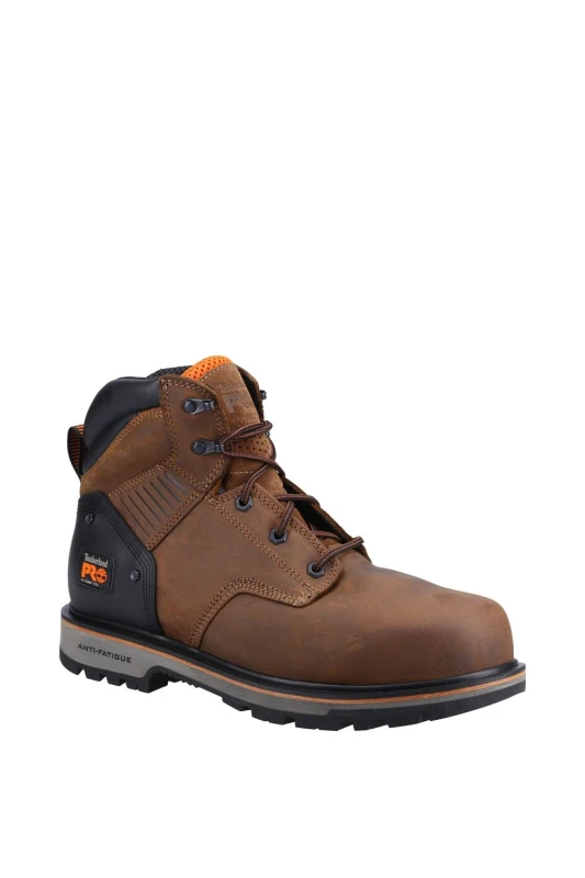 Image of Timberland Pro Mens Ballast Safety Boot in Brown Size: 8 Brown Male 8